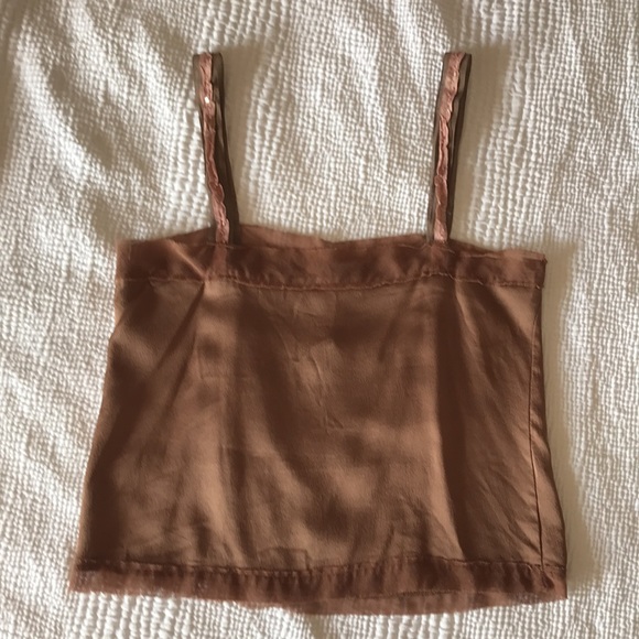 Rebecca Taylor silk tank sz 6 - Picture 4 of 8